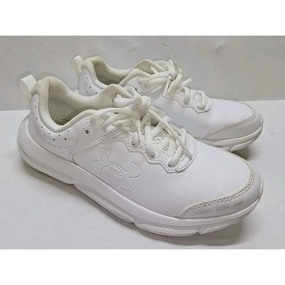 Under Armour Assert 10 Kids Youth 4.5Y White Running Shoes Sneakers‎ 3027099-10